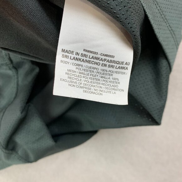 Nike Pro Combat Mens Shirt XL Fitted Red Gray Colorblock 3/4 Sleeve Swingman - Picture 8 of 11